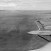 Moray Firth, general view, showing Fisherton coastline to Fort George.  Oblique aerial photograph taken facing north.