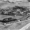 Girvan, general view, showing Golf Course Road and Old Street.  Oblique aerial photograph taken facing south-east.