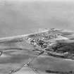 Ballantrae, general view, showing Main Street and Ballantrae Bridge.  Oblique aerial photograph taken facing north-west.