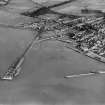 Stranraer, general view, showing Stranraer Harbour and Cairnryan Road.  Oblique aerial photograph taken facing south-east.