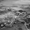 Wigtown, general view, showing The Square and High Street.  Oblique aerial photograph taken facing north-east.