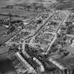 Castle Douglas, general view, showing Carlingwark Street and Queen Street.  Oblique aerial photograph taken facing north.