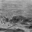 Carntyne Housing Estate and Alexandra Park, Glasgow.  Oblique aerial photograph taken facing east.