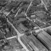 Glasgow, general view, showing Mavor and Coulson Engineering Works, Broad Street and Redan Street.  Oblique aerial photograph taken facing north.