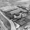 Anderson Boyes and Co. Ltd. Works, Craigneuk Street, Motherwell. Oblique aerial photograph taken facing north-east.