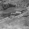 William Thyne Ltd. Lochend Works, Marionville Road and Lochend Park.  Oblique aerial photograph taken facing north.