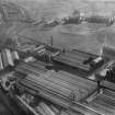 Craigpark Electric Cable Co. Ltd. Works, Flemington Street, and Petershill Park, Glasgow.  Oblique aerial photograph taken facing south.