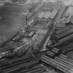 Craigpark Electric Cable Co. Ltd. Works, Flemington Street, Glasgow.  Oblique aerial photograph taken facing west.