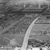 Gourock Ropework Co. Ltd. Govan Ropeworks, Helen Street, Glasgow.  Oblique aerial photograph taken facing north.