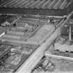 Gourock Ropework Co. Ltd. Govan Ropeworks, Helen Street, Glasgow.  Oblique aerial photograph taken facing north.