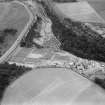 Sewage Purification Plant, Glasgow Road, Coatbridge, under construction.  Oblique aerial photograph taken facing east.