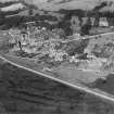 Culross, general view, showing Low Causewayside and The Park.  Oblique aerial photograph taken facing north-west.