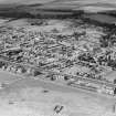 Carnoustie, general view, showing Taymouth Street and Burnside Street.  Oblique aerial photograph taken facing north-west.