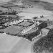 Cameron Barracks, Perth Road, Inverness.  Oblique aerial photograph taken facing north.
