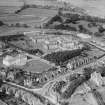 Royal Infirmary, Taymount Terrace, Perth.  Oblique aerial photograph taken facing west.
