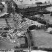 Blair Atholl, general view, showing Village Hall and Blair Atholl Station.  Oblique aerial photograph taken facing north-west.