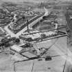 Glasgow, general view, showing Richmond Park Laundry, Cambuslang Road and Hamilton Road.  Oblique aerial photograph taken facing west.