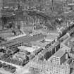 Glasgow, general view, showing Logan and Johnstone School of Domestic Economy, James Street and McPhail Street.  Oblique aerial photograph taken facing north-east.