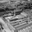 St Rollox Chemical Works and A and G Paterson St Rollox Sawmills, Glasgow.  Oblique aerial photograph taken facing north.