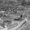 Glasgow, general view, showing Duncan Stewart and Co. London Road Ironworks, Summer Street and Broad Street.  Oblique aerial photograph taken facing north-east.