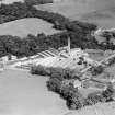 John Galloway and Co. Ltd. Balerno Bank Paper Mill, Bavelaw Road, Balerno.  Oblique aerial photograph taken facing east.