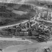 Sandeman Brothers Ruchill Oil Works, Murano Street, Maryhill, Glasgow.  Oblique aerial photograph taken facing south-east.