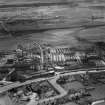 Smith and Wellstood Ltd. Columbian Stove Works, Bonnybridge.  Oblique aerial photograph taken facing south.