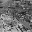 R and J Garroway Netherfield Chemical Works, Duke Street, Glasgow.  Oblique aerial photograph taken facing east.