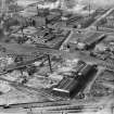 R and J Garroway Netherfield Chemical Works, Duke Street, Glasgow.  Oblique aerial photograph taken facing north.