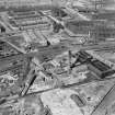 R and J Garroway Netherfield Chemical Works, Duke Street, Glasgow.  Oblique aerial photograph taken facing north.