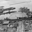Ardrossan Harbour.  Oblique aerial photograph taken facing west.