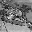 James Brown and Co. Eskmill Paper Mill, Eskmill Road, Penicuik. Oblique aerial photograph taken facing north-east. 