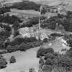 William Somerville and Sons Ltd. Dalmore Paper Mill, Auchendinny, Penicuik.  Oblique aerial photograph taken facing north.