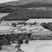 A and G Paterson Ltd. Silverbank Saw Mills, Banchory.  Oblique aerial photograph taken facing north-west.