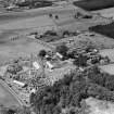 A and G Paterson Ltd. Silverbank Saw Mills, Banchory.  Oblique aerial photograph taken facing west.