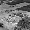 A and G Paterson Ltd. Silverbank Saw Mills, Banchory.  Oblique aerial photograph taken facing north-west.