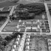 Hilton School, Hilton Road, Aberdeen.  Oblique aerial photograph taken facing west.
