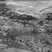 Hawick, general view, showing Commercial Road and Weensland Road.  Oblique aerial photograph taken facing west.