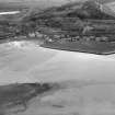 Ardrossan, general view, showing Ardrossan Refinery and South Bay.  Oblique aerial photograph taken facing east.