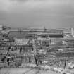 Edinburgh Dock and Salamander Place, Leith, Edinburgh.  Oblique aerial photograph taken facing north-east.