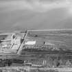 Silo Tower and railway sidings, Leith, Edinburgh.  Oblique aerial photograph taken facing north-east.