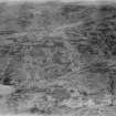 Glenapp Estate, general view, showing Mark and March Burn.  Oblique aerial photograph taken facing north-east.