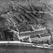 Dalmarnock Power Station, Glasgow.  Oblique aerial photograph taken facing north.