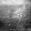 Dalmarnock Power Station, Glasgow.  Oblique aerial photograph taken facing north-east.