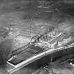 Dalmarnock Power Station, Glasgow.  Oblique aerial photograph taken facing north.