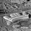 Palace of Industries West, 1938 Empire Exhibition, Bellahouston Park, Glasgow, under construction.  Oblique aerial photograph taken facing north-west.