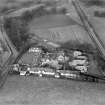 Bellshill Maternity Hospital, North Road, Bellshill.  Oblique aerial photograph taken facing north.