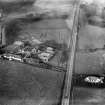Bellshill Maternity Hospital, North Road, Bellshill.  Oblique aerial photograph taken facing north.