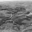 Kirkintilloch, general view, showing Forth and Clyde Canal and Kilsyth Road.  Oblique aerial photograph taken facing south-west.