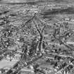 Aberdeen, general view, showing George Street and Causewayend.  Oblique aerial photograph taken facing north-west.
